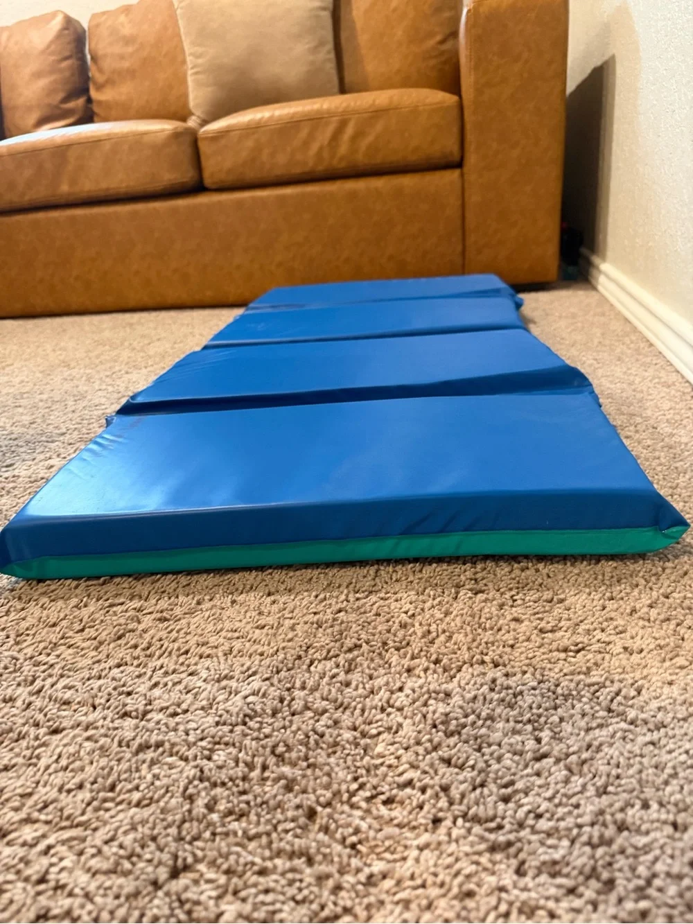 Foldable Teal Floor Mat